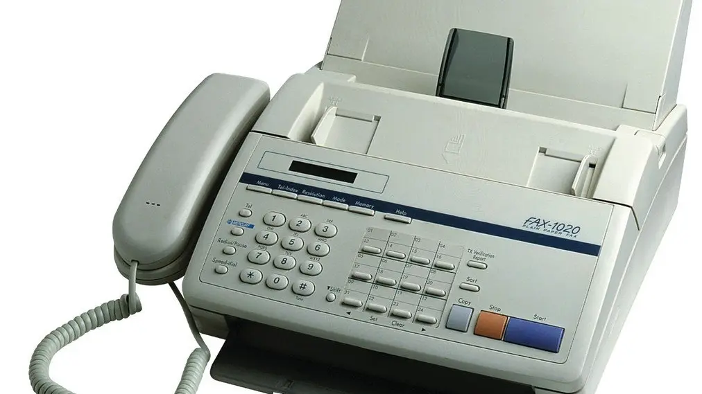 Erinnern Sie sich an das Fax?  Es wird immer mehr in Deutschland verwendet